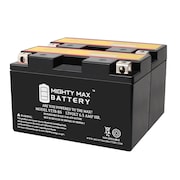 MIGHTY MAX BATTERY YT7B-BS 12V 6.5AH Replacement Battery compatible with UB-YT7B-BS Motorcycle - 2PK MAX3991694